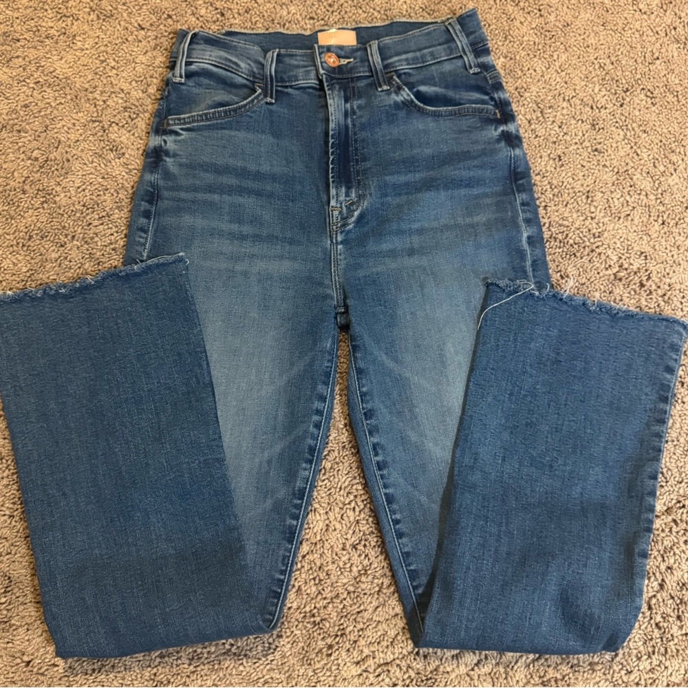 MOTHER Hustler Ankle Fray